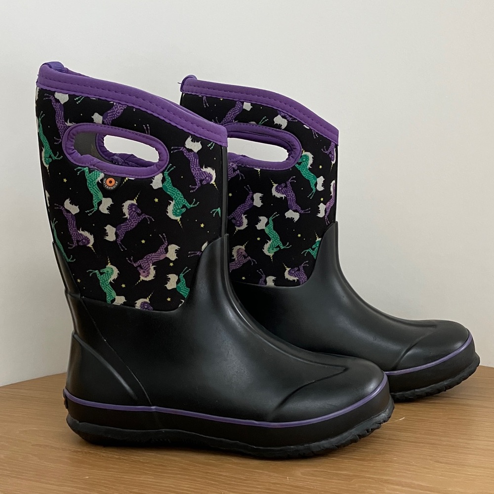 BOGS Unicorn Boots (size 5)